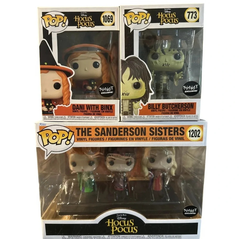 Hocus Pocus Funko Pop Lot Bundle NIB
